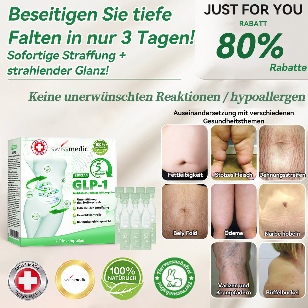 𝐅𝐥𝐚𝐠𝐠𝐬𝐡𝐢𝐩-𝐒𝐭𝐨𝐫𝐞 Direktverkauf | 𝐋𝐄𝐑𝐂𝐄𝐀®🌈𝐆𝐋𝐏-𝟏 Stoffwechsel-Balance Trinkampullen: Für Übergewicht, Herz-Kreislauf-Erkrankige, 𝗗𝗶𝗮𝗯𝗲𝘁𝗲𝘀, 𝗦𝗰𝗵𝗹𝗮𝗳𝗮𝗽𝗻𝗼𝗲, Gelenkbeschwerden usw.🎉