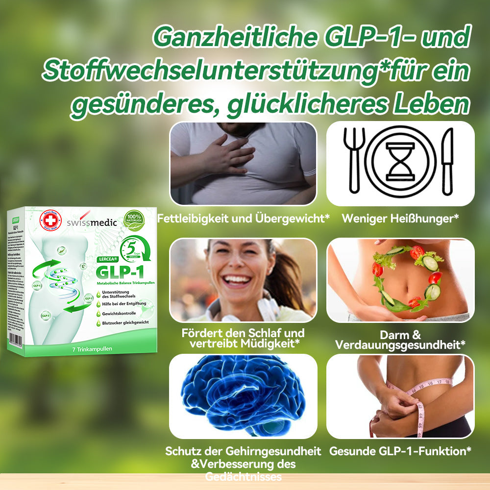 𝑶𝒇𝒇𝒊𝒛𝒊𝒆𝒍𝒍𝒆𝒓 𝑺𝒉𝒐𝒑 ✨𝗟𝗘𝗥𝐂𝐄𝐀® 𝗚𝗟𝐏-𝟏 Stoffwechsel-Balance Trinkampullen: Für Übergewicht, Herz-Kreislauf-Erkrankige, Diabetes, Schlafapnoe, Gelenkbeschwerden usw6🔥