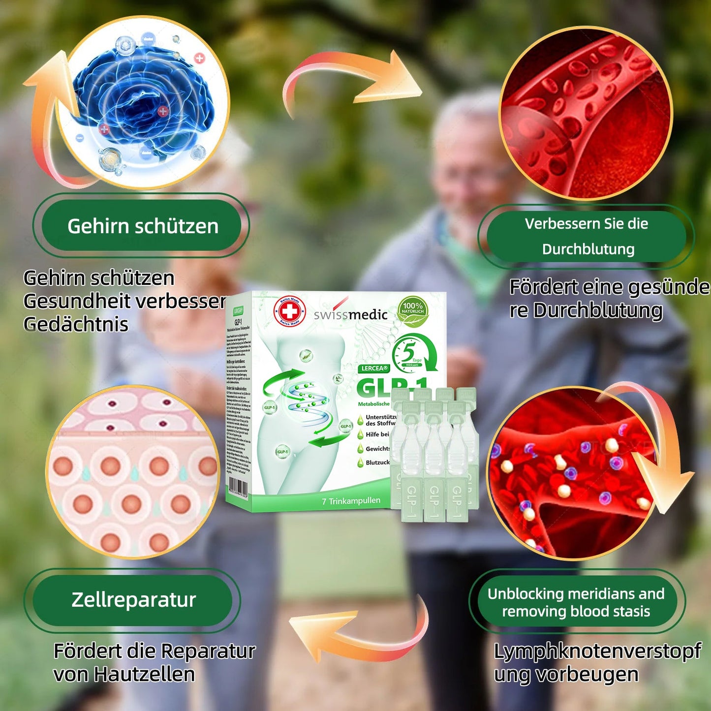 𝐅𝐥𝐚𝐠𝐠𝐬𝐡𝐢𝐩-𝐒𝐭𝐨𝐫𝐞 Direktverkauf | 𝐋𝐄𝐑𝐂𝐄𝐀®✅GLP-1 Stoffwechsel-Balance Trinkampullen: Für Übergewicht, Herz-Kreislauf-Erkrankige, Diabetes, Schlafapnoe, Gelenkbeschwerden usw.