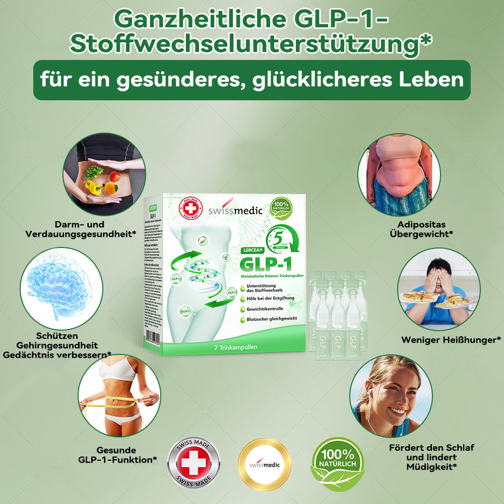 𝐅𝐥𝐚𝐠𝐠𝐬𝐡𝐢𝐩-𝐒𝐭𝐨𝐫𝐞 Direktverkauf | 𝐋𝐄𝐑𝐂𝐄𝐀®🎁GLP-1 Stoffwechsel-Balance Trinkampullen: Für Übergewicht, Herz-Kreislauf-Erkrankige, Diabetes, Schlafapnoe, Gelenkbeschwerden usw.