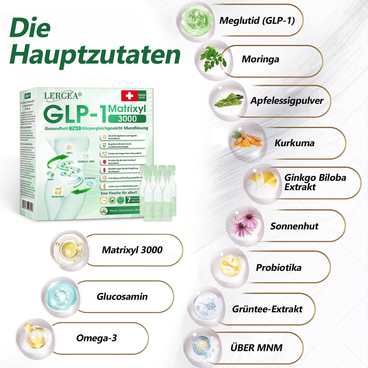 30 % Rabatt | 👩‍⚕️ 𝗟𝗲𝗿𝗰𝗲𝗮® 𝗚𝗟𝗣-𝟭 & 𝗠𝗮𝘁𝗿𝗶𝘅𝘆𝗹 3000 7-in-1 Body Balance Gesundheit–Lösung zum Einnehmen Für Fettleibigkeit, schlaffe Haut, Herz-Kreislauf-Gesundheit, Diabetes, Schlafapnoe, Gelenkprobleme usw.